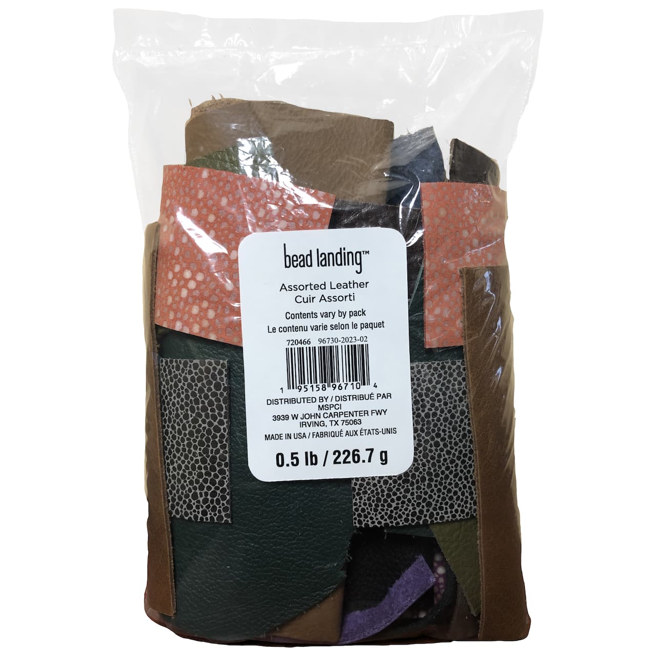 0.5lb. Assorted Leather Scraps by Bead Landing™